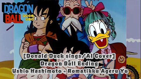 [Donald Duck sings/AI Cover] Ushio Hashimoto - Romatikku Ageru Yo