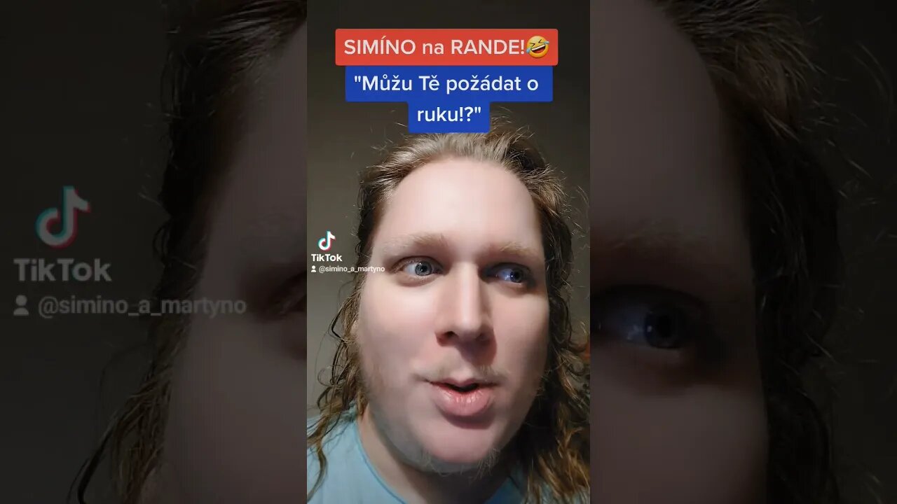 SIMÍNO na RANDE a HNED ŽÁDOST o RUKU!? 😲❤️ #funny #tiktok #shorts