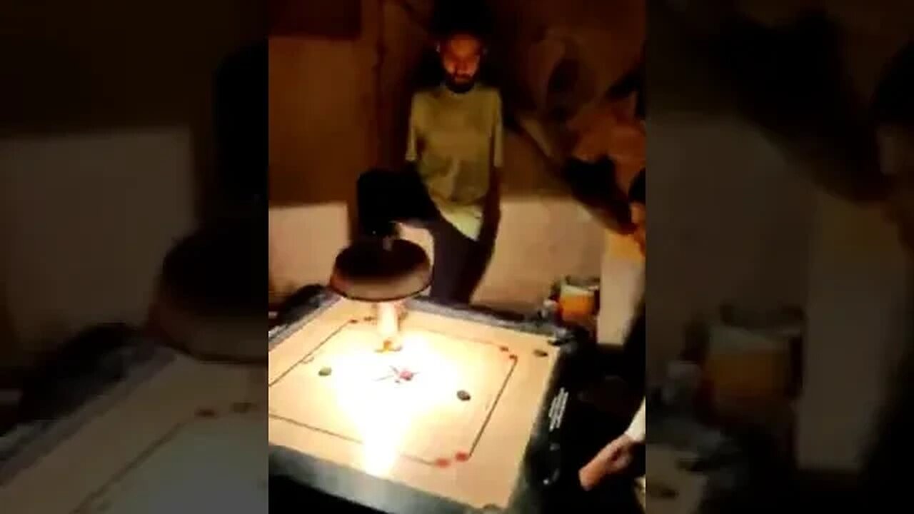 Playing carrom with foot l #viral #ytshorts #shorts