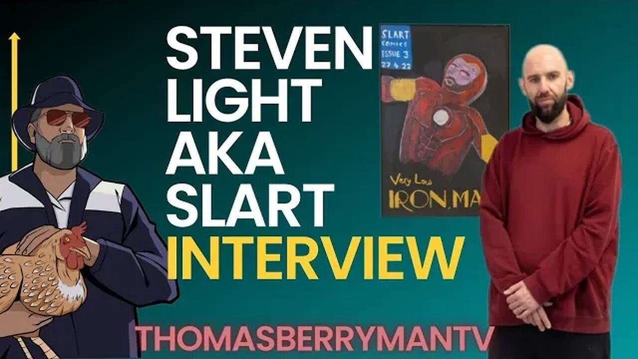 Steven Light aka SLART the artist Interview Part 6: SLART, PhilmyPortraits, Artists, Health, for you
