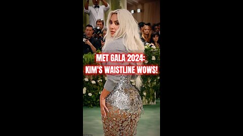 Met Gala 2024: Kim's Waistline Wows!🔥 