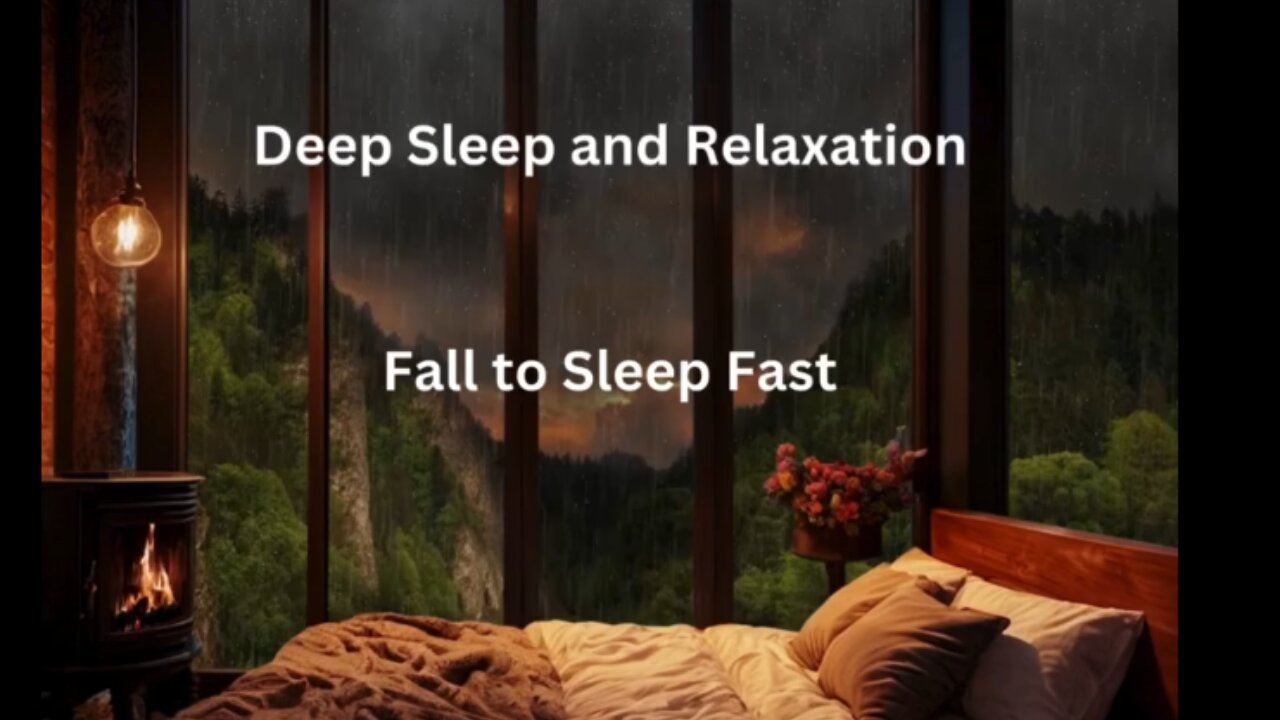Listen To Gentle Night Rain - Fall Asleep - Nature Sounds