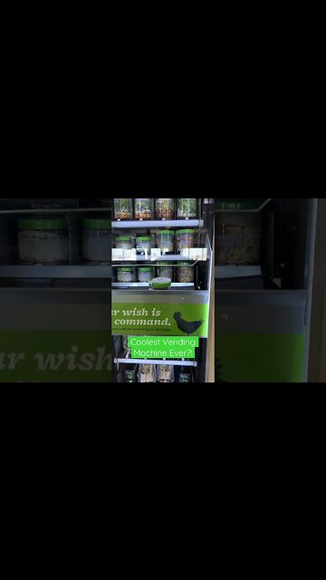 Coolest Vending Machine Ever?! #shorts