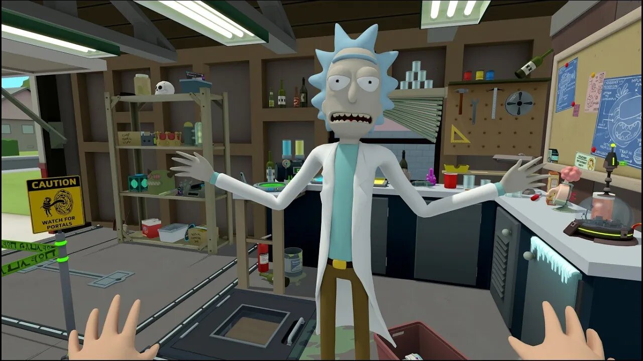 Rick and Morty VR - 20 Min Gameplay