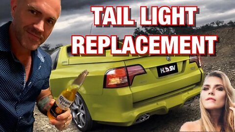 HOLDEN HSV 🤩 TAIL LIGHT REPACEMENT 🛻 💨 FOR BOGANS 😬