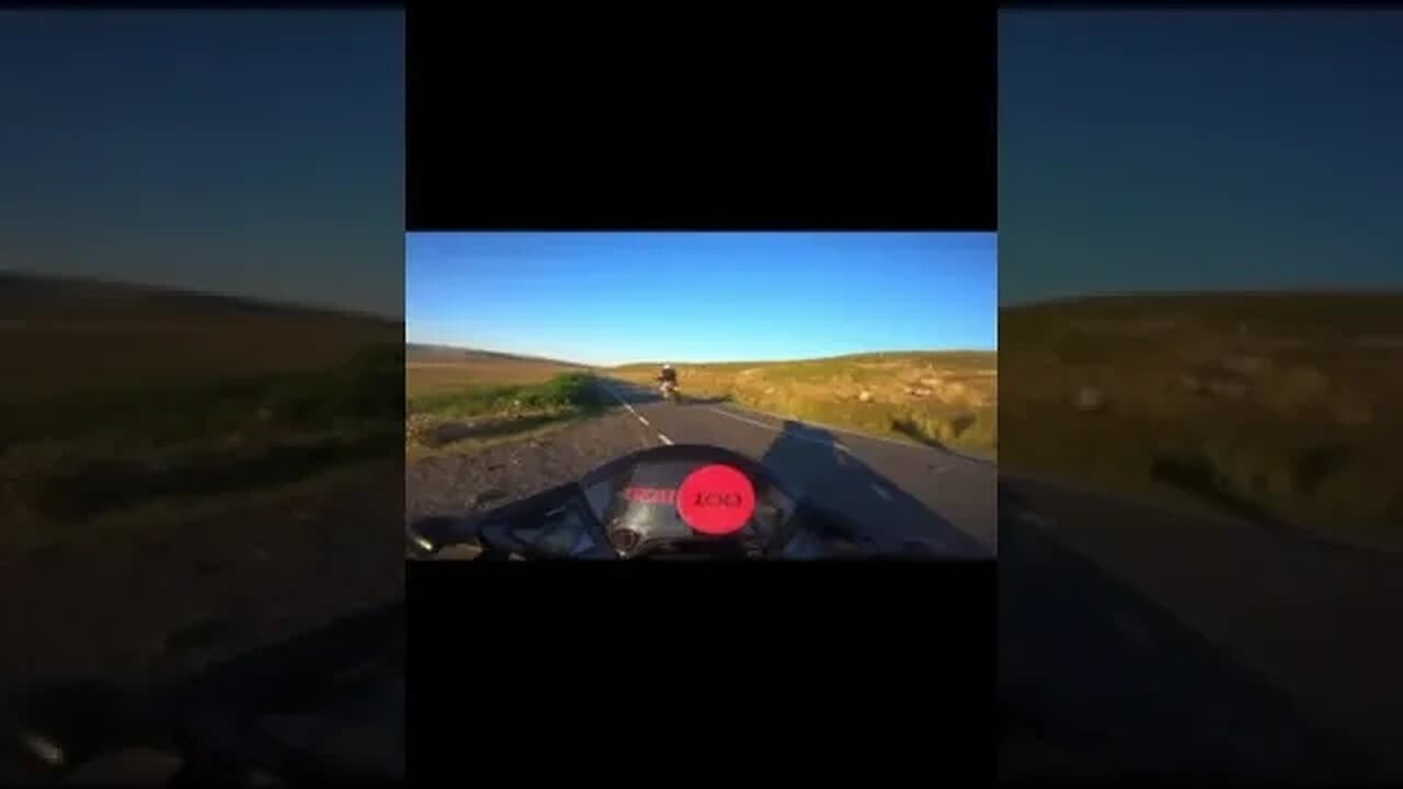 Cyclist made him speed