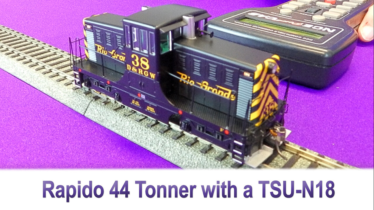 TSU-N18 Installation into a Rapido 44 Tonner