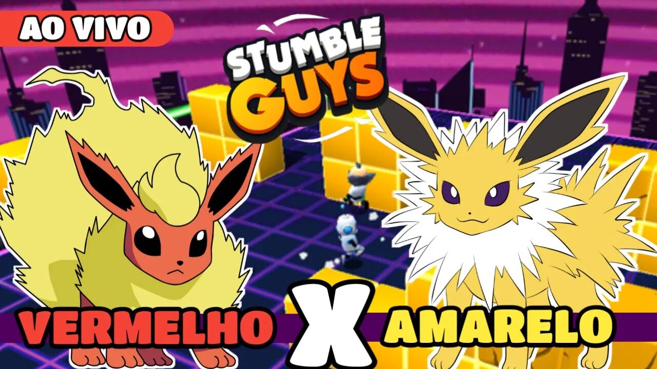 #STUMBLEGUYS VERMELHO X AMARELO