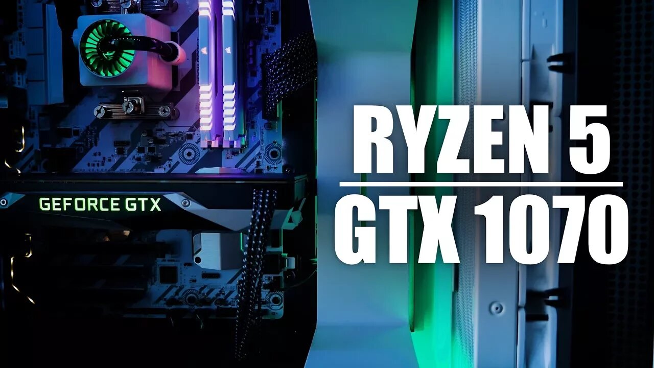 Building and Benchmarking a Ryzen 5 1500X + GTX 1070 PC!