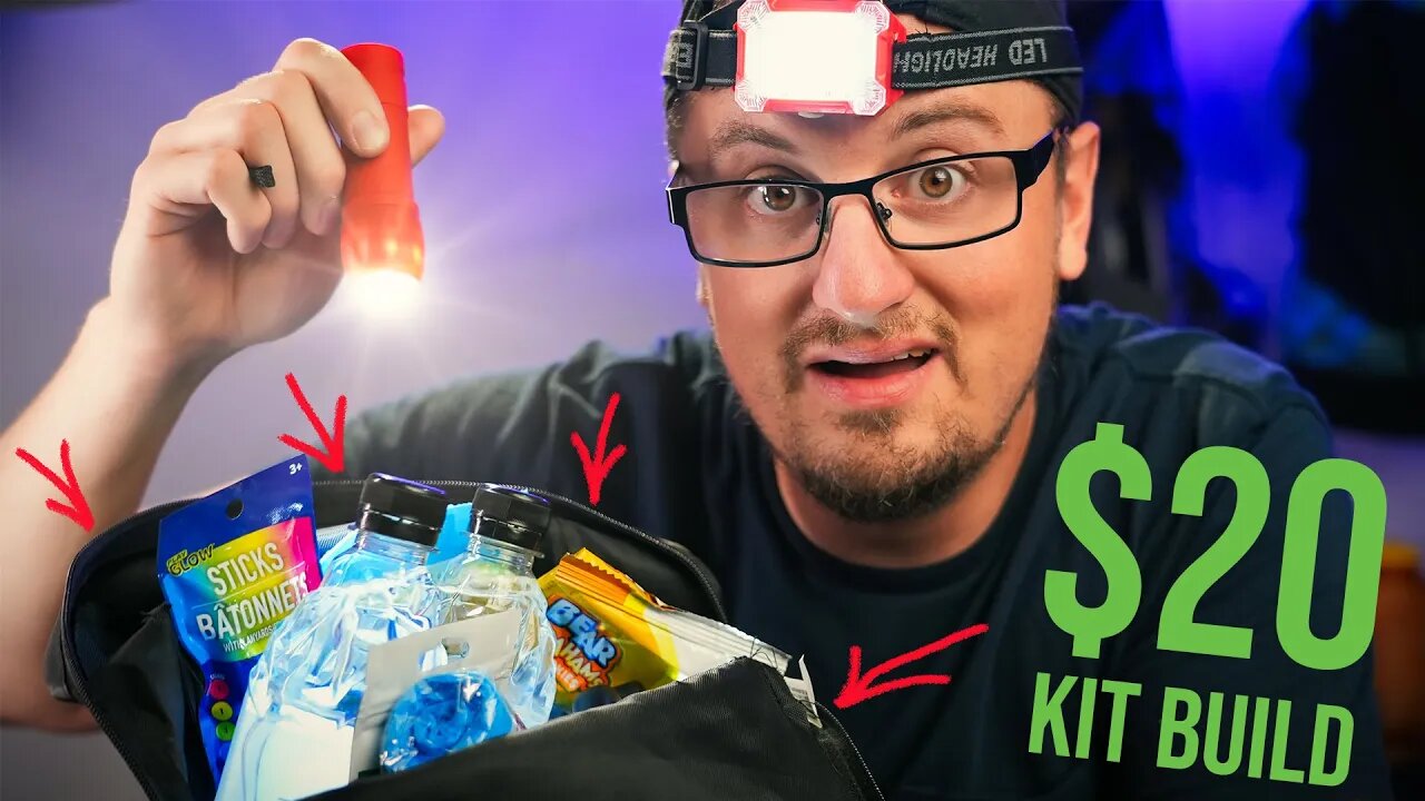 What’s in this Dollar Store Black Out Bag?