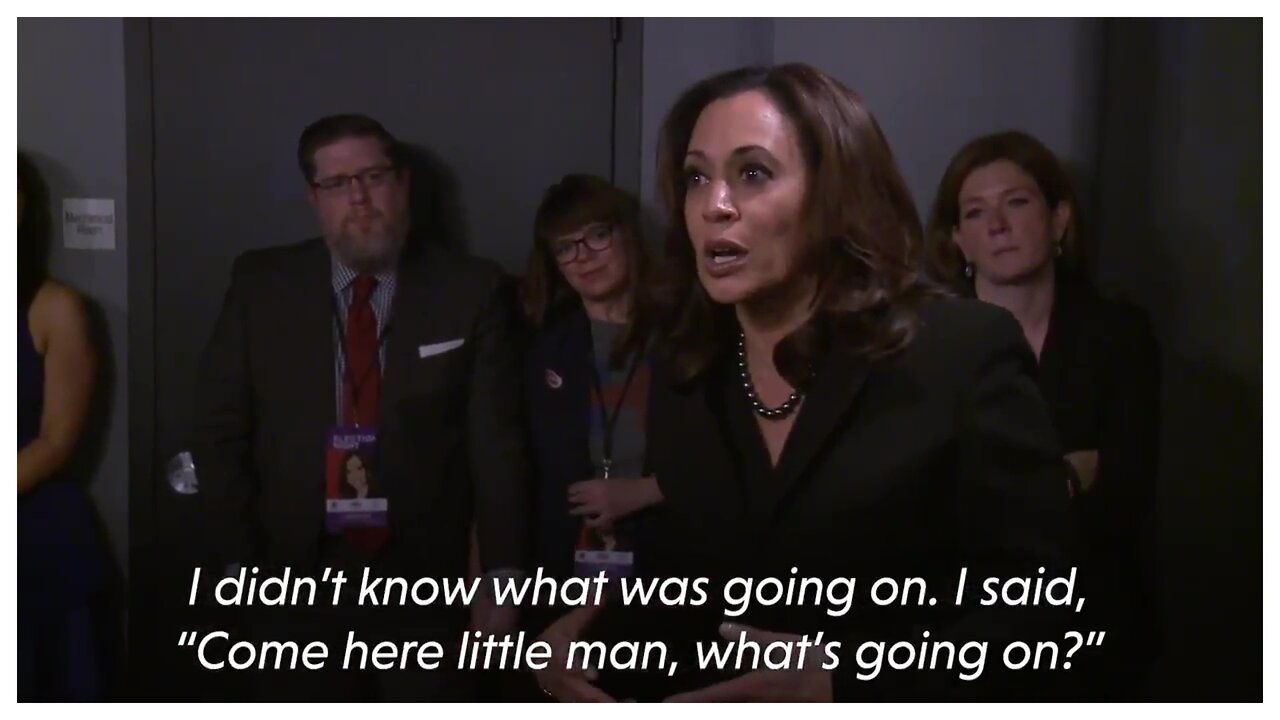 FLASHBACK - Kamala Harris tells story about kid being traumatized at thought of Donald Trump winning