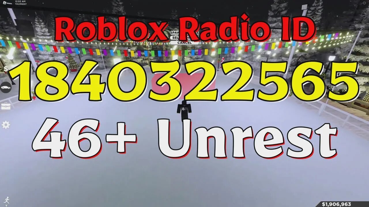 Unrest Roblox Radio Codes/IDs