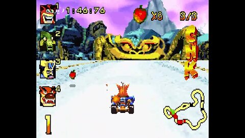 Crash Nitro Kart (GBA) - Adventure Mode Part 6: Barin Hub x All CNK Challenges & Relic Races