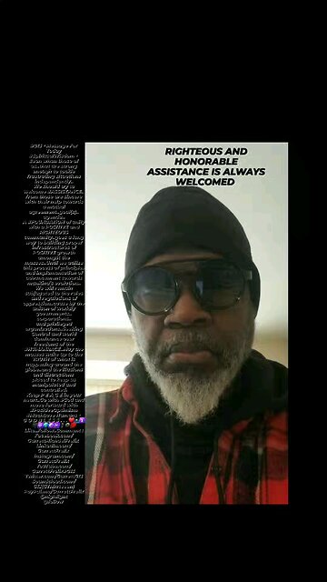 ▪︎RIGHTEOUS AND HONORABLE ASSISTANCE IS ALWAYS WELCOMED▪︎