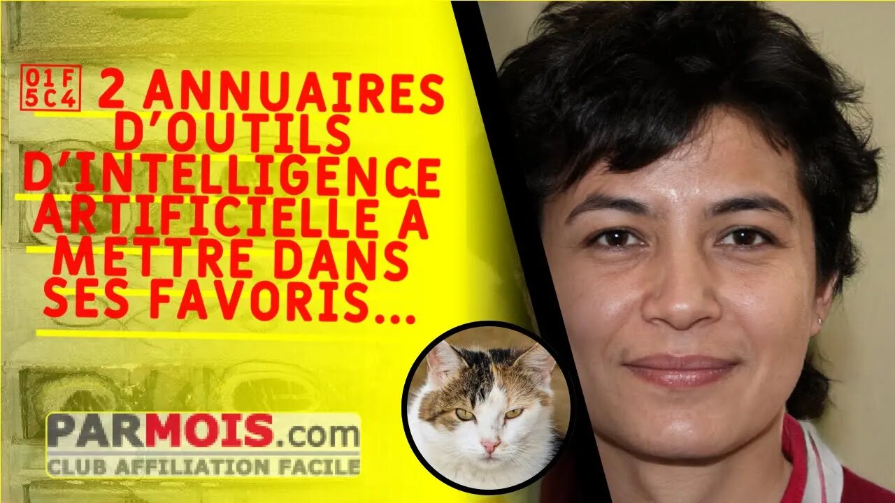 🗄 2 annuaires d'outils d'intelligence artificielle à mettre dans ses favoris...