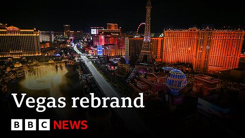 Las Vegas rebranding away from ‘Sin City’ | BBC News