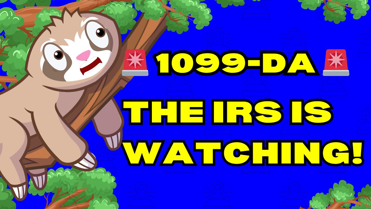 IRS Tracking Your Crypto? 🚨 New 1099 DA Form Explained!