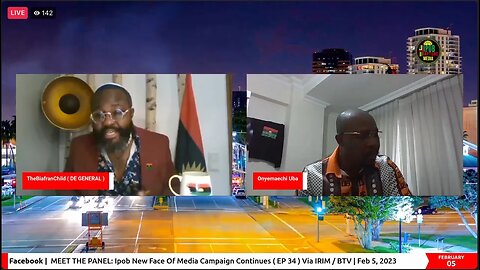 MEET THE PANEL: Ipob New Face Of Media Campaign Continues ( EP 34 ) Via IRIM / BTV | Feb 5, 2023