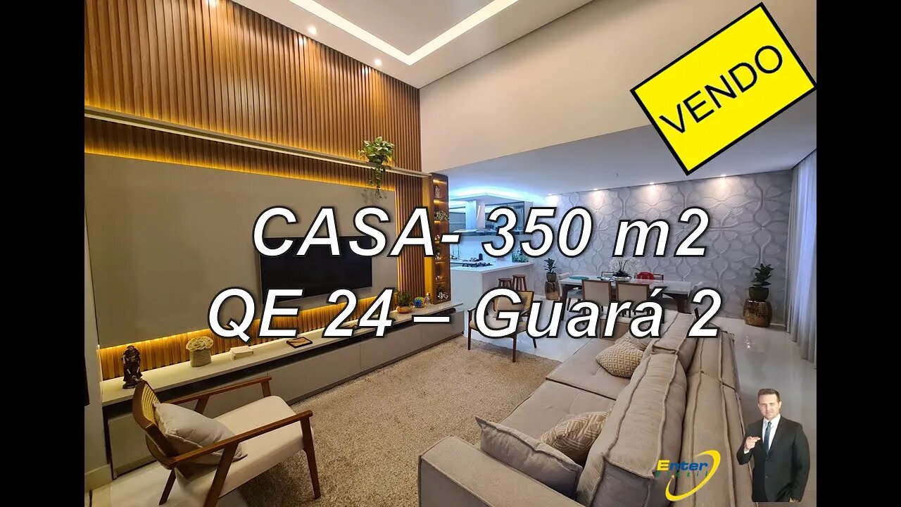 VENDA #casa Guara 2 QE 24 - 350 m2 #linda #imovel #brasilia #casaguara #luxo #moderna