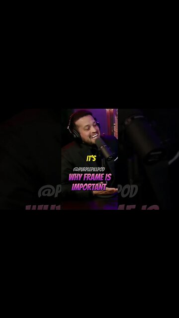 @ModernLifeDating why frame is important #purplepillpod #purplepill #redpill #dating