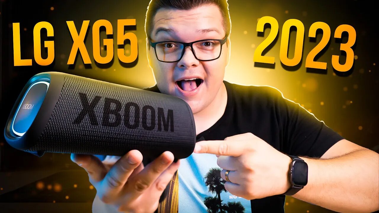 LG XBOOM XG5 | NOVA CONCORRENTE DA JBL para 2023! Unboxing e Primeiras Impressões