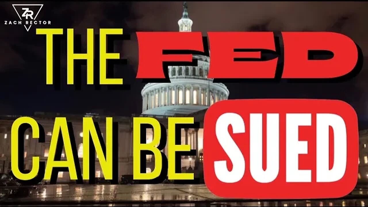 The FED Can Be Sued