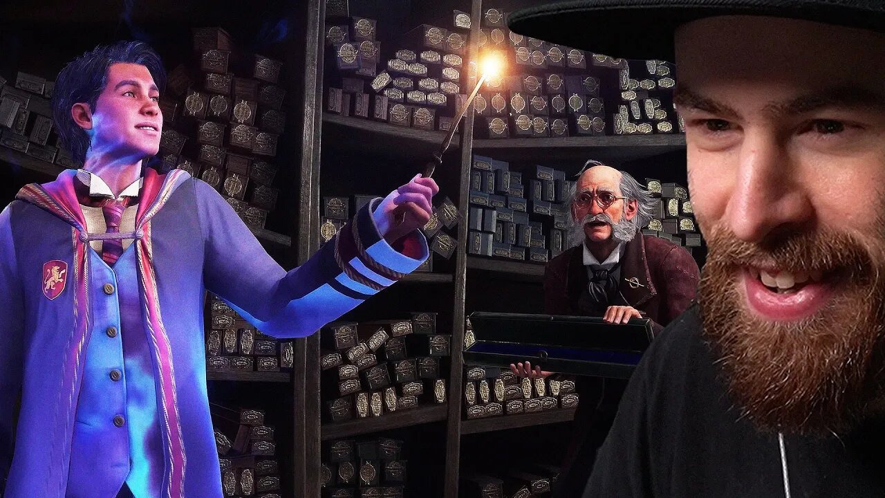 Hogwarts Legacy Official Launch Trailer REACTION (4K)!