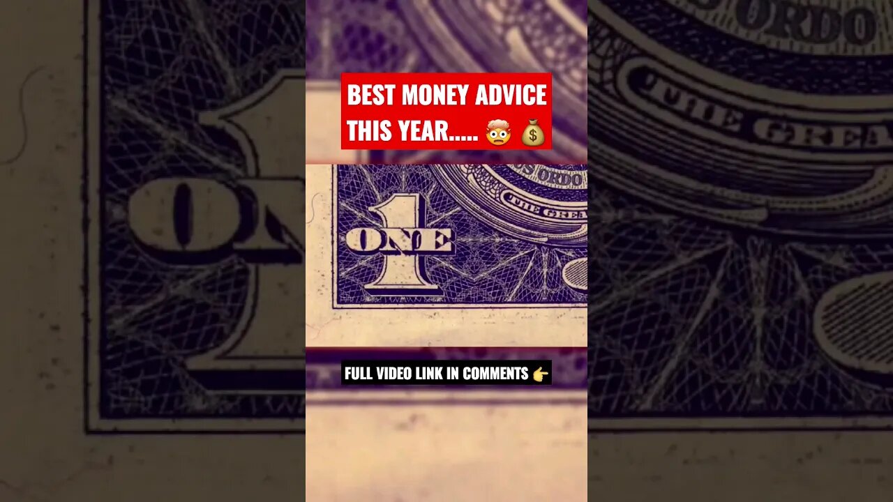 BEST Money Advice This Year 🤯