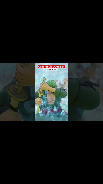 LION SONG (Shishi Sonson) - ONE PIECE ODYSSEY | Roronoa Zoro [4K 60FPS] #shorts