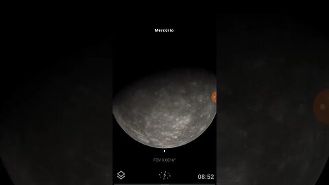 Breve viagem até Mercúrio com Stellarium