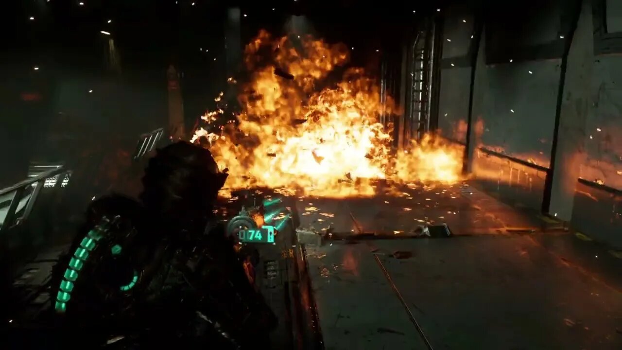 Dead Space - Taking Out The Hunter and Friends