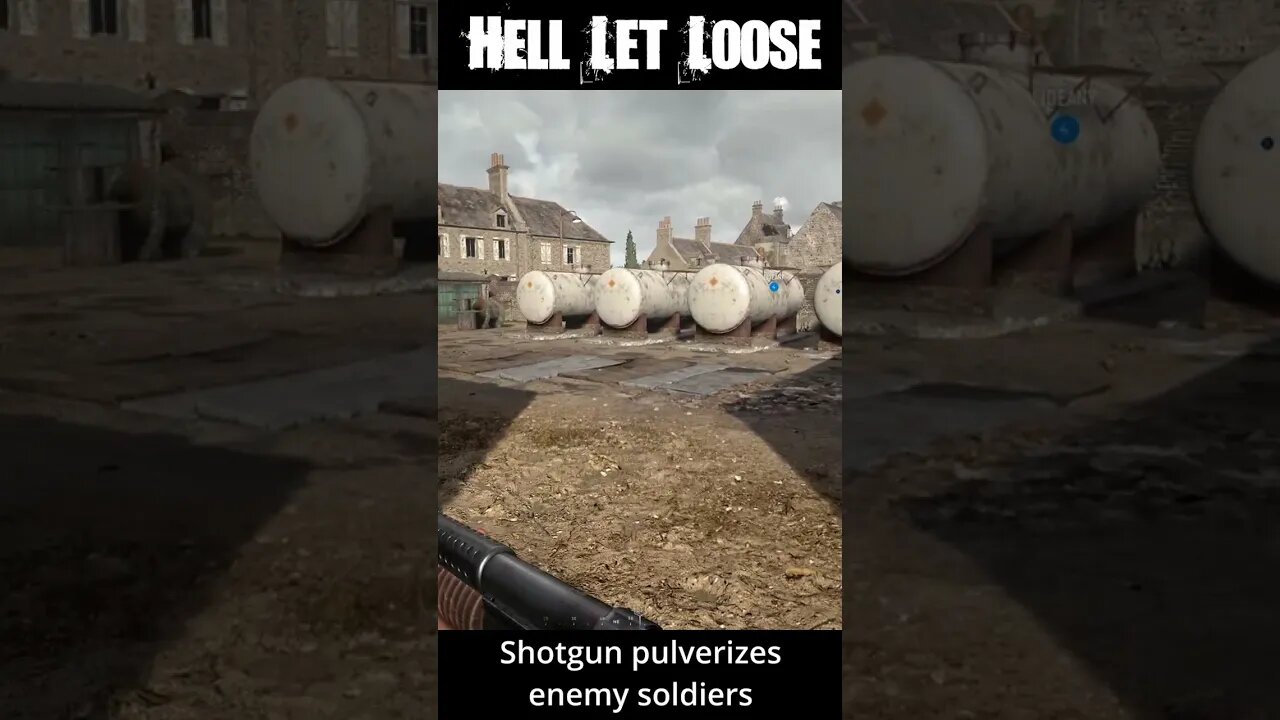 Shotgun takes limbs off Enemies - Hell Let Loose