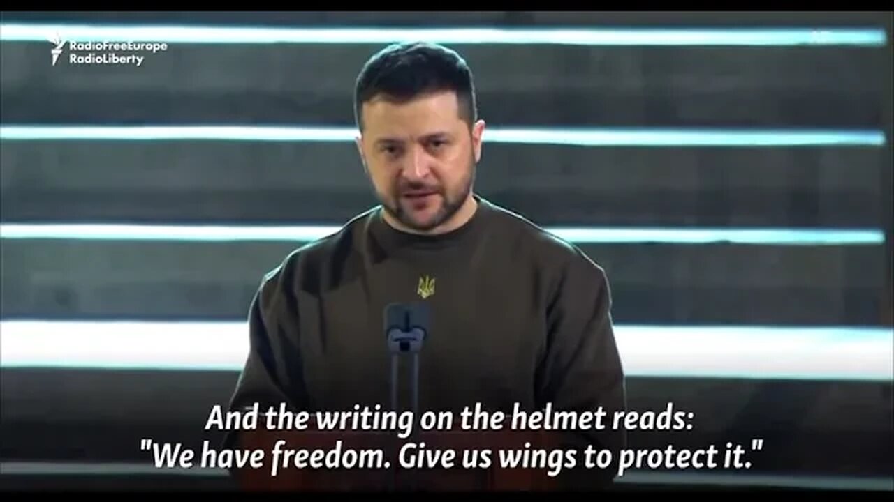 “Give us wings for freedom” Volodymyr Zelenskyy address is UK parliament