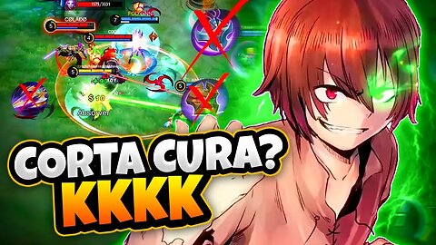 ELE DÁ MUITO TRABALHO PRO TIME INIMIGO! É MUITA CURA! | MOBILE LEGENDS