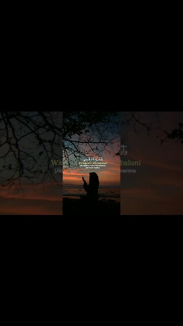 Sauqbilu Ya Kholiqi .