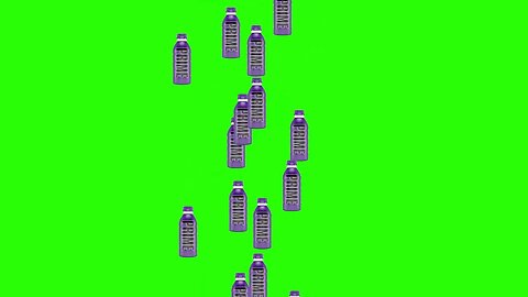Prime Grape Drink Emoji Green Screen Motion Graphics 4K Copyright Free
