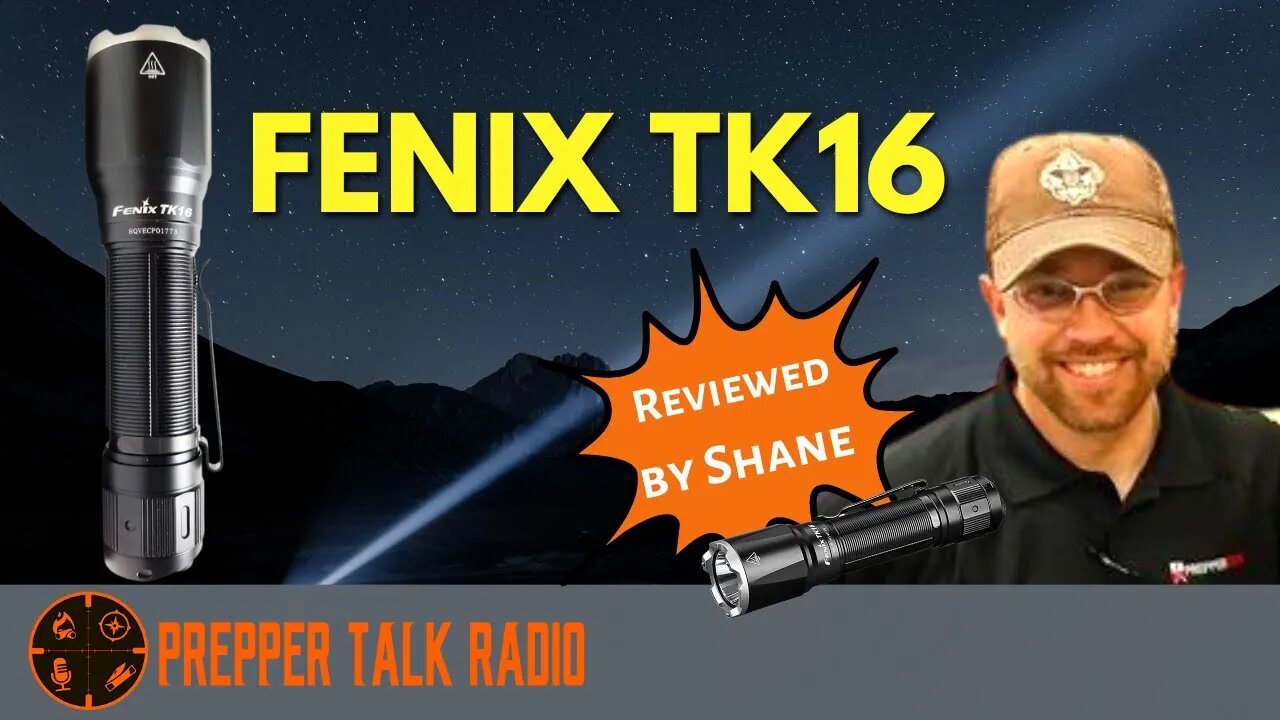 Fenix TK16 Tactical Flashlight | Shane's Reviews