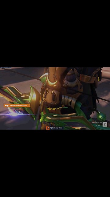 That's our anchor, Hanzo. POTG in Overwatch