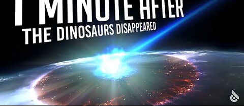 What happened after minute of dinosaurs disappear from earth?