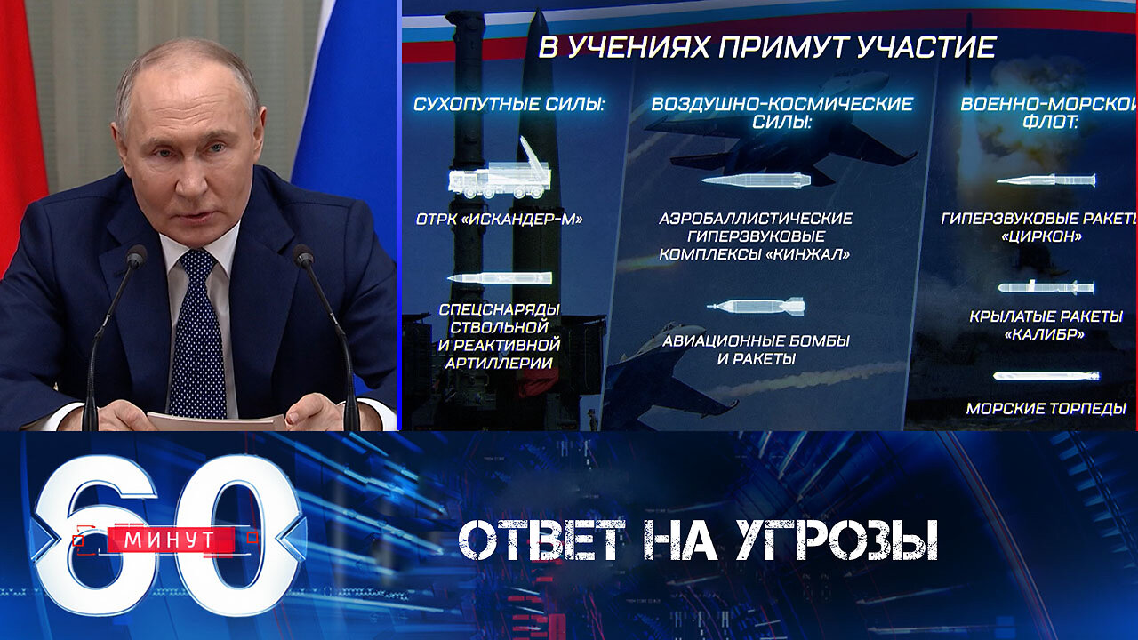 60 минут. Ответ на угрозы и провокации коллективного Запада