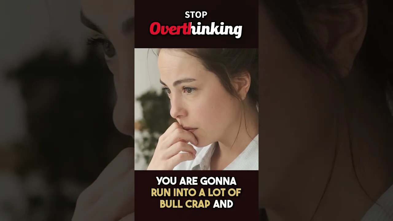 Stop Overthinking #shorts