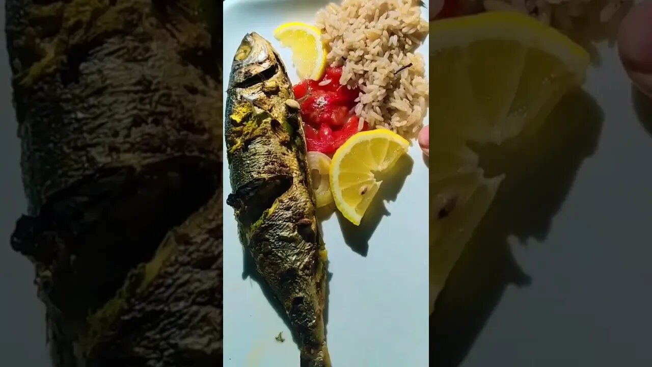 fish 🐟How to make a fish tray in the oven؟