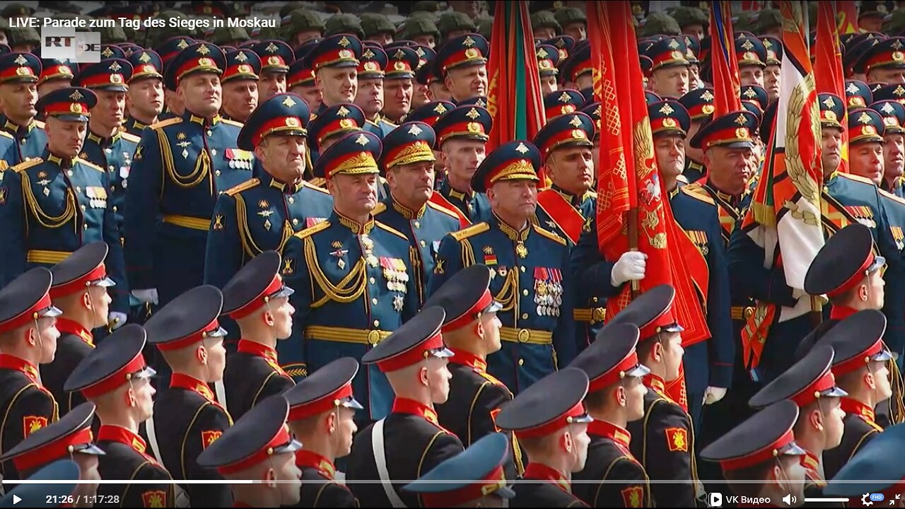 Siegesparade in Moskau