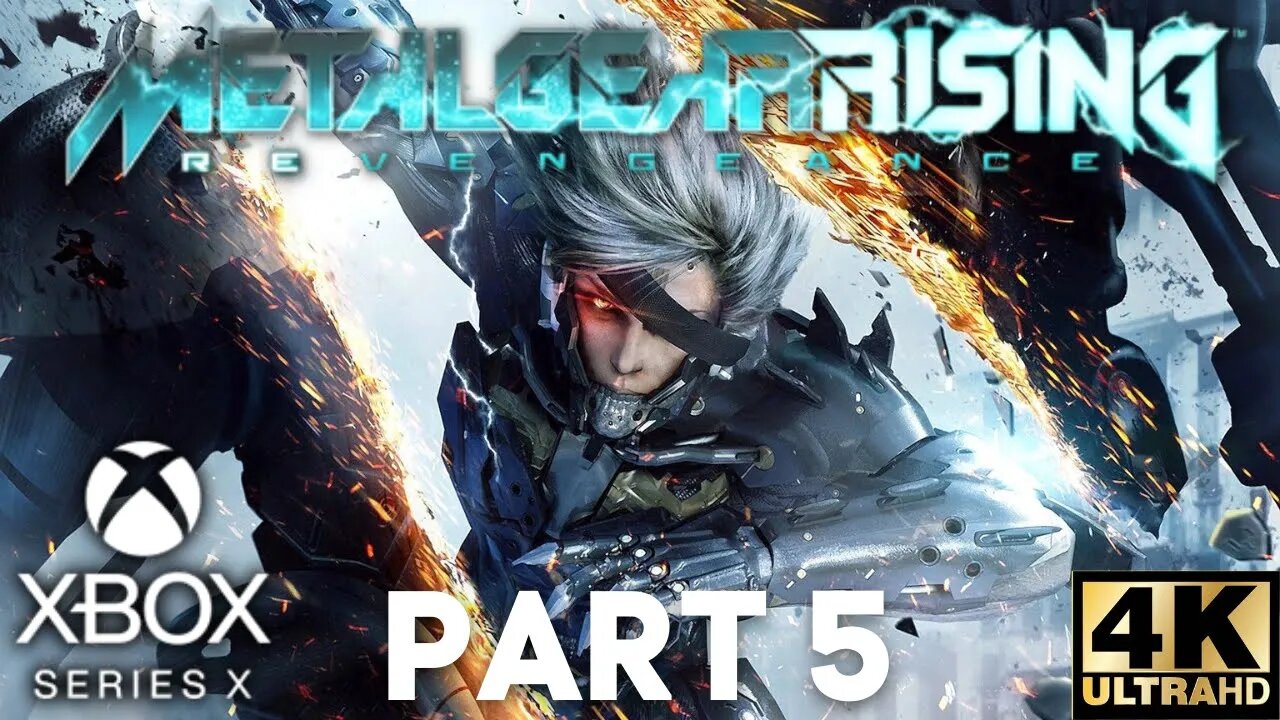 METAL GEAR RISING REVENGEANCE Gameplay Walkthrough Part 5 | Xbox Series X|S, Xbox 360 | 4K