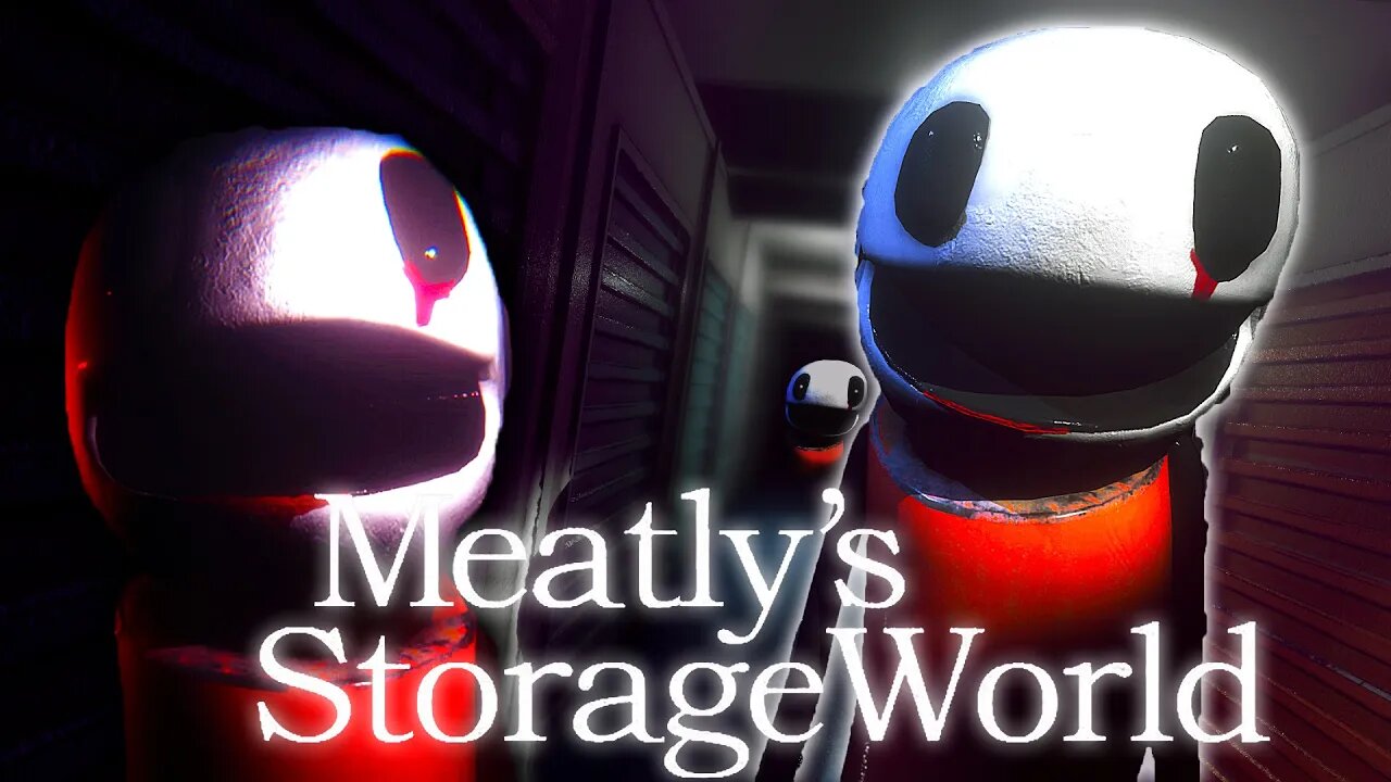 trapped In A Storage Unit With Bendys Friend Meaty | Meatly Storage World (Playthrough)