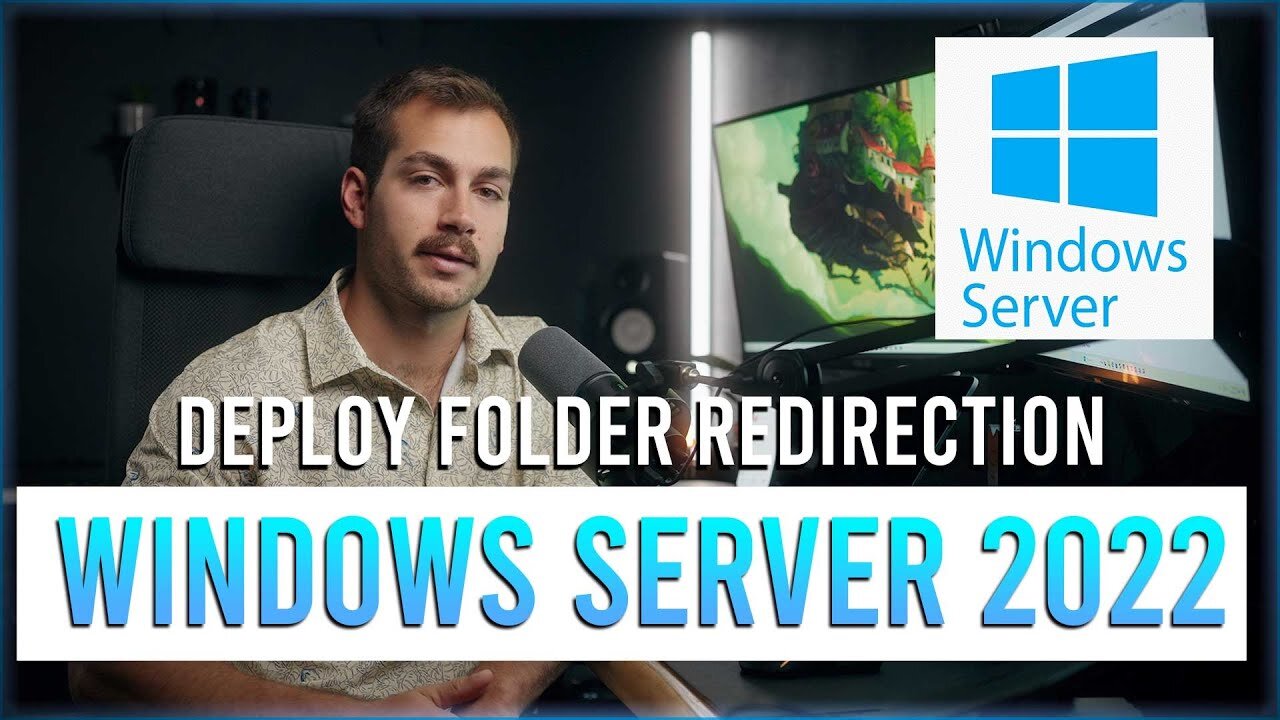 How to Deploy Folder Redirection | Windows Server 2022 Tutorial