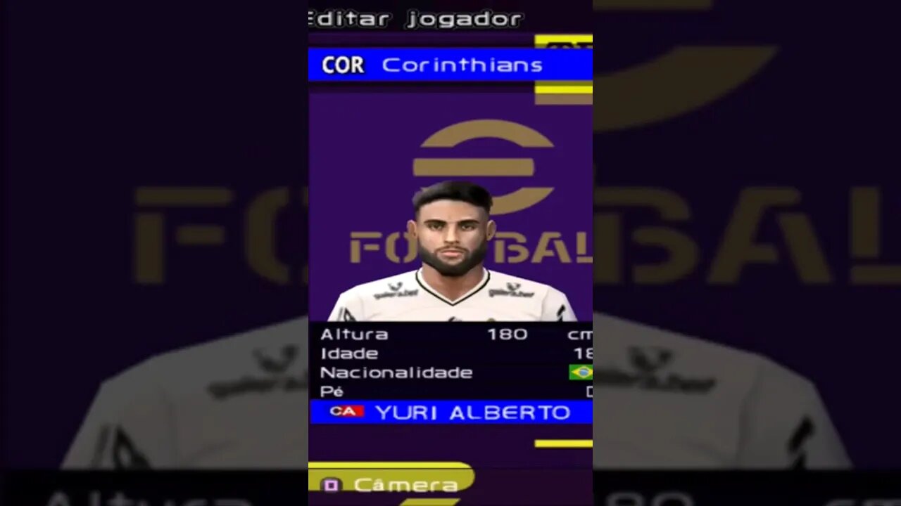 CORINTHIANS DO NOVO PES 2023 PS2