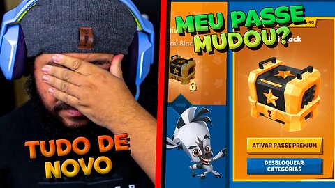 COMEÇOU TUDO DE NOVO! E AGORA? NOVO PASSE E NOVAS METAS ZOOBA!!