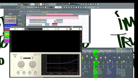 working on my song