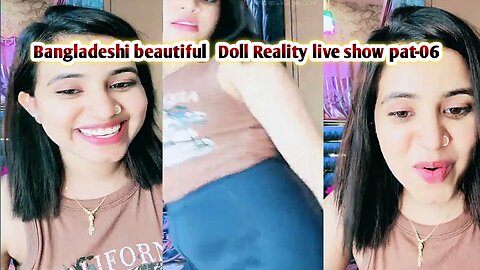 Bangladeshi beautiful Doll Reality live show pat-6